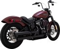 46312 Výfukové koncovky Eliminator 300 černá, Harley-Davidson Softail (18-26)
