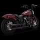 46312 Výfukové koncovky Eliminator 300 černá, Harley-Davidson Softail (18-26)