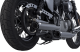 46361 Výfukové koncovky Twin Slash 3" černá, Harley-Davidson Sportster (14-22)