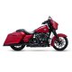 46371 Svody výfuku Power Duals černá, Harley-Davidson Touring (17-25)