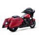46371 Svody výfuku Power Duals černá, Harley-Davidson Touring (17-25)