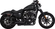 46374 Kompletní výfuk Mini Grenades černá, Harley-Davidson Sportster (14-22)