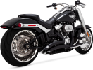 46375 Kompletní výfuk Big Radius 2-2 černá, Harley-Davidson Softail (18-24)