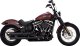 46376 Výfukové koncovky Twin Slash 3" černá, Harley-Davidson Softail (18-26)