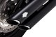 46376 Výfukové koncovky Twin Slash 3" černá, Harley-Davidson Softail (18-26)