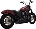 46377 Kompletní výfuk Big Radius 2-2 černá, Harley-Davidson Softail (18-26)