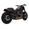 46547 Výfukové koncovky Hi-Output černá, Harley-Davidson Softail (18-24)