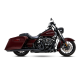 46672 Výfukové koncovky Twin Slash Round černá, Harley-Davidson Touring (17-26)