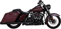 46674 Výfukové koncovky Torquer 450 černá, Harley-Davidson Touring (17-26)