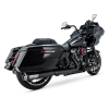 46721 Výfukové koncovky Supersport černá, Harley-Davidson Touring (17-26)