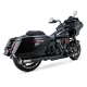 46721 Výfukové koncovky Supersport černá, Harley-Davidson Touring (17-26)