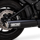 46746 Výfuková koncovka Softail Supersport černá, Harley-Davidson Softail (25-26)