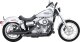46838 Výfukové koncovky Twin Slash 3" černá, Harley-Davidson Dyna (91-09)