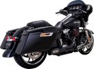 47321-22 Kompletní výfuk Hi-Output RR černá nerez, Harley-Davidson Touring (17-22)