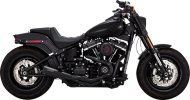 47323 Kompletní výfuk Stainless 2-1 Upsweep černá nerez, Harley-Davidson Softail (18-24)