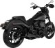 47323 Kompletní výfuk Stainless 2-1 Upsweep černá nerez, Harley-Davidson Softail (18-24)