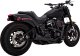 47323 Kompletní výfuk Stainless 2-1 Upsweep černá nerez, Harley-Davidson Softail (18-24)