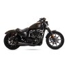 47328 Kompletní výfuk Stainless 2-1 Upsweep černá nerez, Harley-Davidson Sportster (14-22)