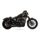 47328 Kompletní výfuk Stainless 2-1 Upsweep černá nerez, Harley-Davidson Sportster (14-22)