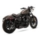 47328 Kompletní výfuk Stainless 2-1 Upsweep černá nerez, Harley-Davidson Sportster (14-22)