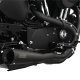 47328 Kompletní výfuk Stainless 2-1 Upsweep černá nerez, Harley-Davidson Sportster (14-22)