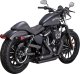47329 Kompletní výfuk Shortshots Staggered černá, Harley-Davidson Sportster (14-22)