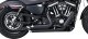 47329 Kompletní výfuk Shortshots Staggered černá, Harley-Davidson Sportster (14-22)