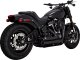 47333 Kompletní výfuk Shortshots Staggered černá, Harley-Davidson Softail (18-24)