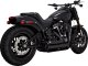 47333-22 Kompletní výfuk Shortshots Staggered černá, Harley-Davidson Softail (18-22)