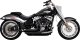 47335-22 Kompletní výfuk Shortshots Staggered černá, Harley-Davidson Softail (18-22)