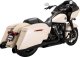 47351 Svody výfuku Dresser Duals černá, Harley-Davidson Touring (17-25)