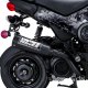 48241 Výfuková koncovka Navi Upsweep černá, Honda Navi (22-24)