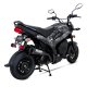 48241 Výfuková koncovka Navi Upsweep černá, Honda Navi (22-24)