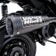 48241 Výfuková koncovka Navi Upsweep černá, Honda Navi (22-24)