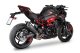 GKA0907DOM Výfuková koncovka Konix Evo Dark Style, Kawasaki Z900 (25-26)