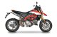 GDU1808TOM Výfukové koncovky Grid-O pod sedlo titan, Ducati Hypermotard 950, Hypermotard 950 SP (19-24)