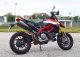GDU1808TOM Výfukové koncovky Grid-O pod sedlo titan, Ducati Hypermotard 950, Hypermotard 950 SP (19-24)