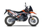 GHU0601BOM Výfuková koncovka Fighter Evo černá, Husqvarna Norden 901 (22-26), KTM 890 Adventure, 890 Adventure R (21-26), 790 Adventure, 790 Adventure R (19-26)