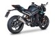 GTR0509T Výfukový systém 3/4 racing Konix Evo Replica WSSP600 titan, Triumph Street Triple (17-26)