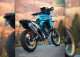 GYA1602TOM Výfuková koncovka Dakar vysoké vedení titan, Yamaha Ténéré 700 (19-25)