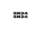 Samolepky 501588R pro SH34