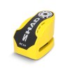 Zámek na kotouč s alarmem SC62A C0S6213A žlutá pin 10mm