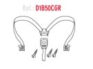 Popruh D1B50CGR pro SH49 a SH50