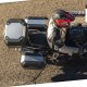 Boční kufry na motorku TR27 D0TR27100 černá (pár)
