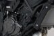 Sada padáků na rám STP.06.642.10000/B černá, Yamaha XSR 700 (21-), XSR700 XTribute (19-20)