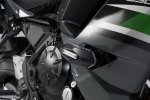 Sada padáků na rám STP.08.590.11401/B černá, Kawasaki Ninja 650 (16-)