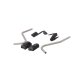 Podpěry brašen BLAZE HTA.04.740.85700/B černá, KTM Duke 990 (24-)