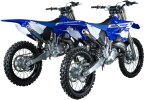 024063 Výfuková koncovka Powercore 2.1 titan, modrý elox, Yamaha YZ250 (02-27)