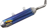025254 Výfuková koncovka Powercore 2.1 titan, modrý elox, KTM 250 SX (19-22), 250 XC (19) a další