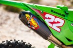 042394 Výfuková koncovka Factory 4.1 RCT hliník, karbonové víčko, Kawasaki KX250F (21-24), KX250X (21-24)